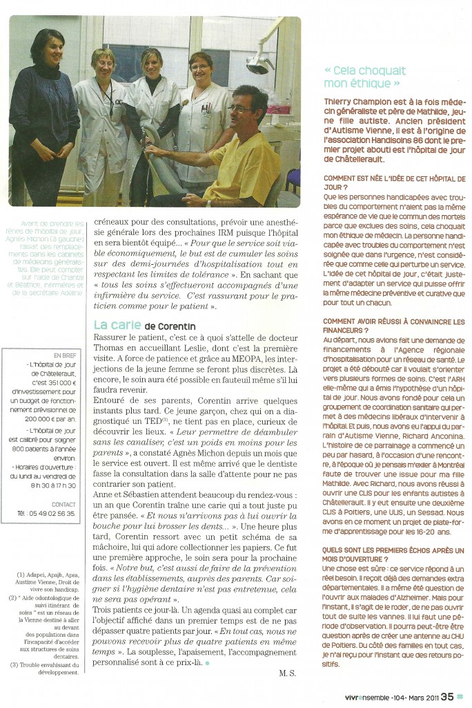 L'UNAPEI de mars 2011 - p.2